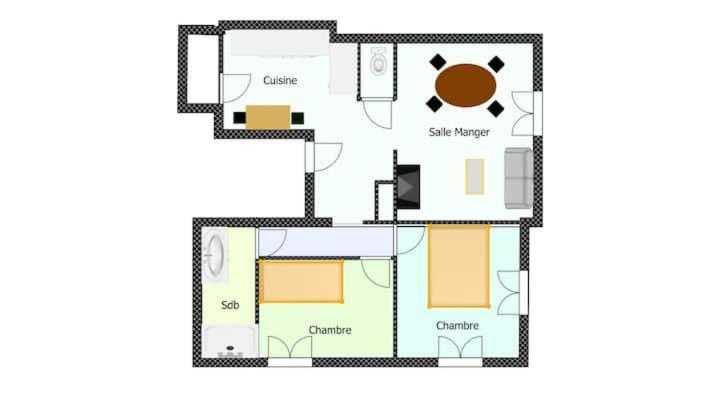 Appartement Simple Sur Argenteuil, Proche Paris Εξωτερικό φωτογραφία
